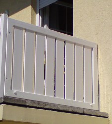 Sichtschutz_Element_Kunststoff_Gerade_Dicht_90cm_Weiß
